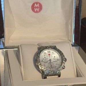 Michele Extreme Fleur diamond chrono watch